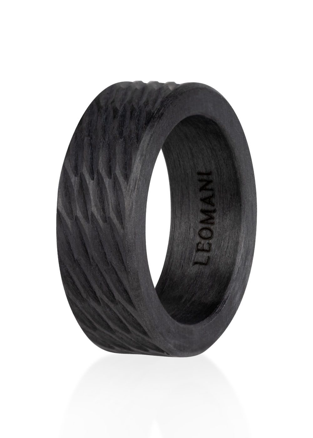 Dondella ehted Carbon Fiber Ring LAUVA for Men - Image 1