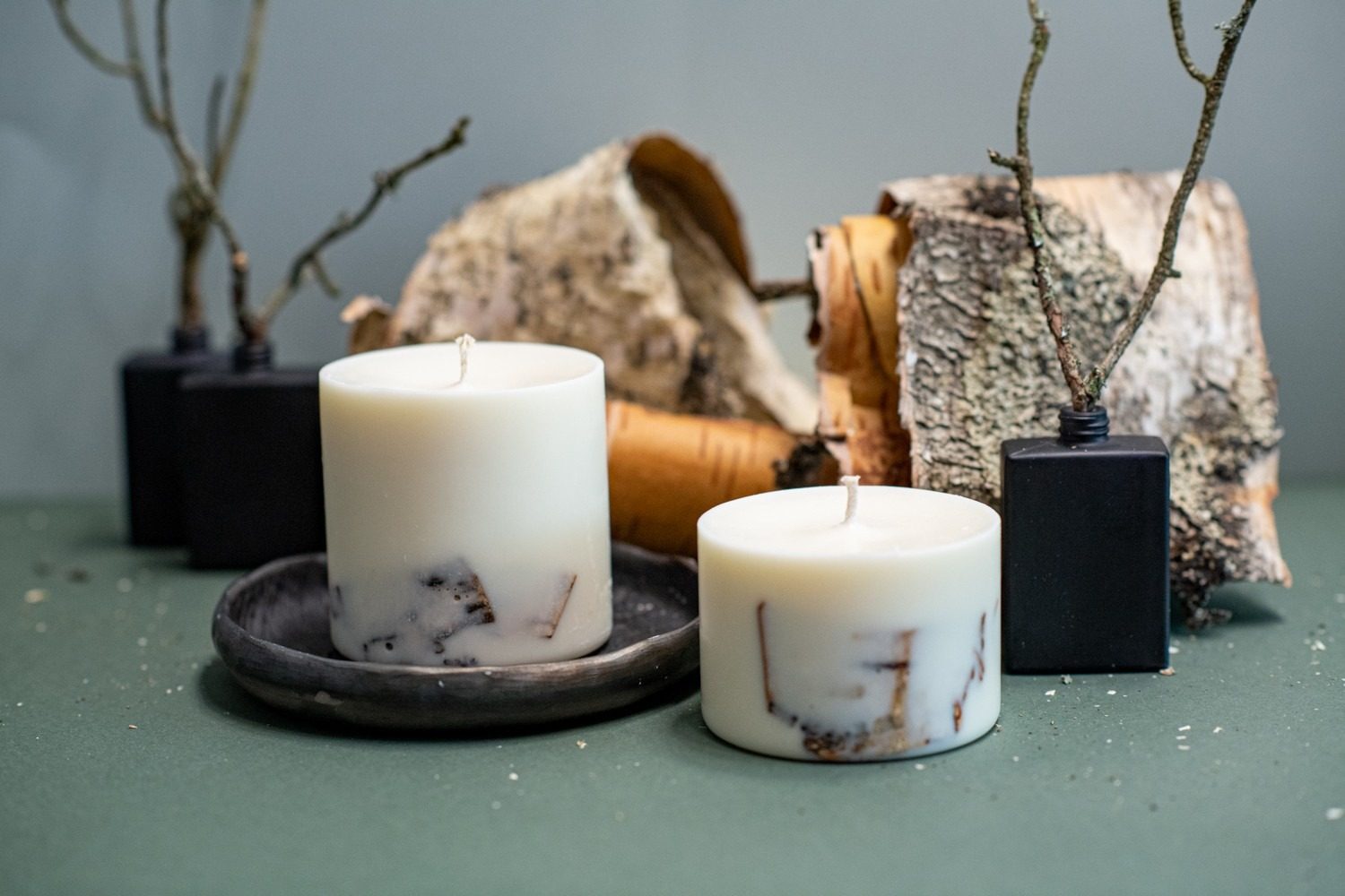 1811.jpg Hand-made Soy Wax Candle with Birch Scent - Image 1